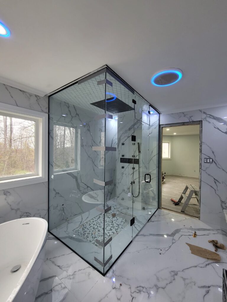 Frameless Glass Showers-0040